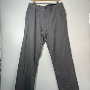Lululemon Gray Stripe Chinos with Relaxed Fit Size 36